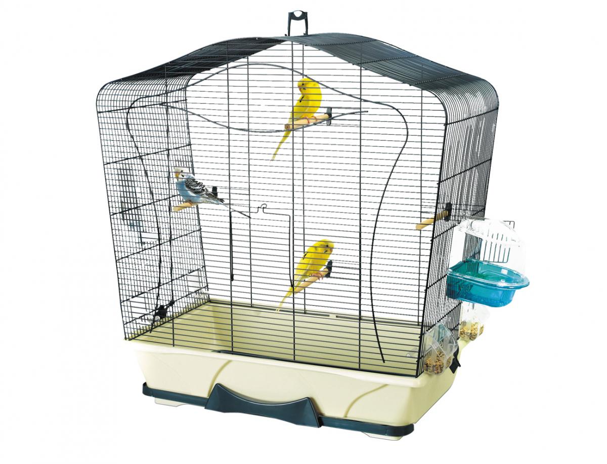 Cage Petit Oiseau Lily Ivoire Monanimalerienet